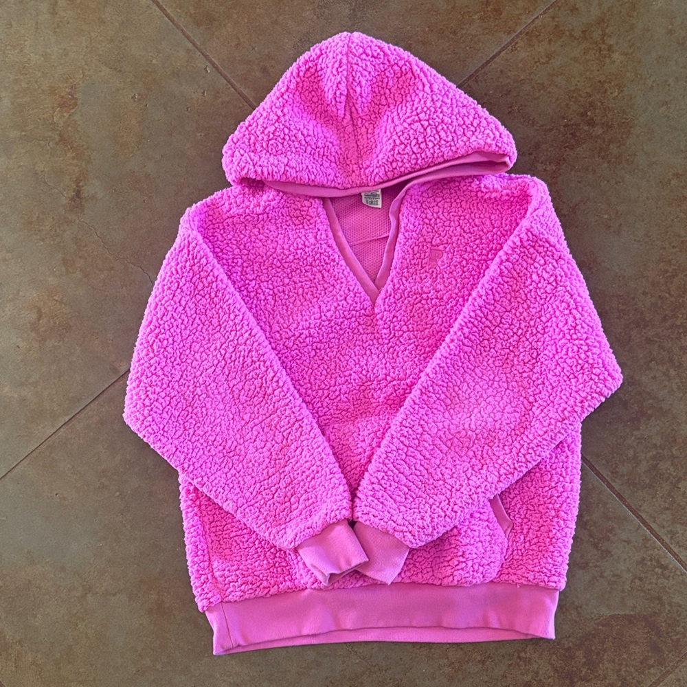 Victorias Secret Pink Fleece pullover Size XS